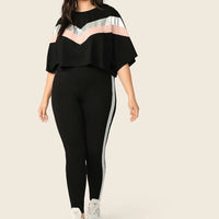 Silver Pink Black Tracksuit
