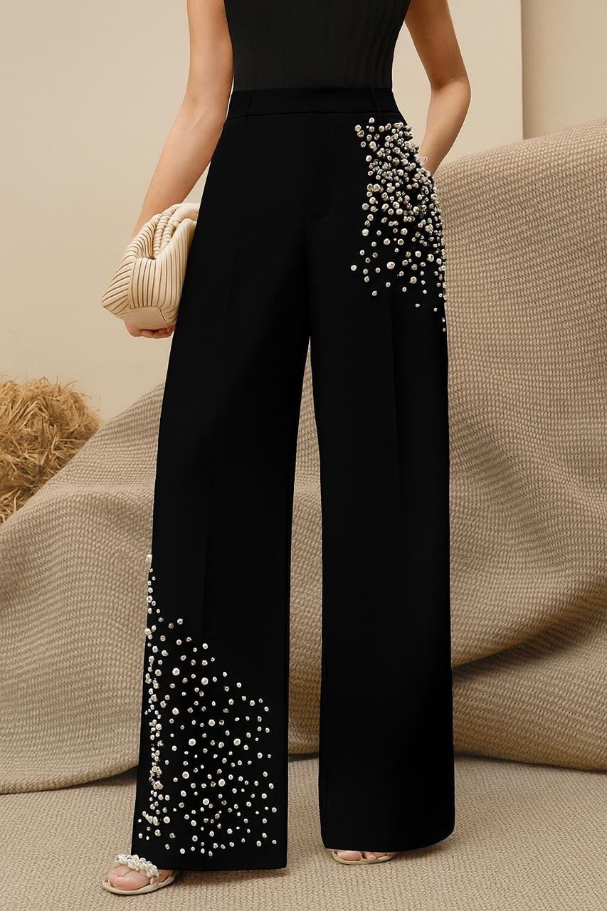 Pearls Pant _Black