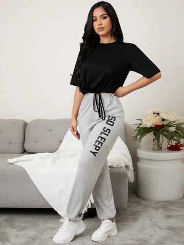 So Sleepy Nightwear _ Black