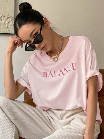 Balance Tee_Pink