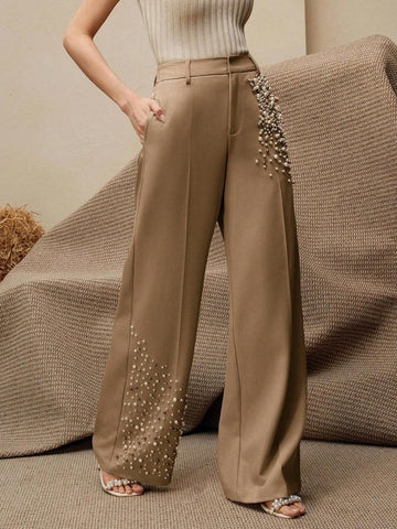 Pearls Pant _Brown