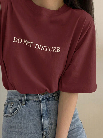 Do Not Disturb_Maroon