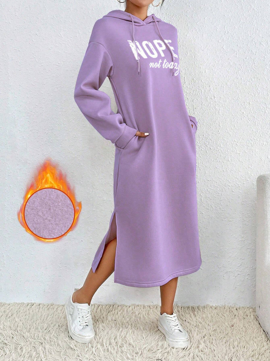 Nope long  Hoddie_Purple