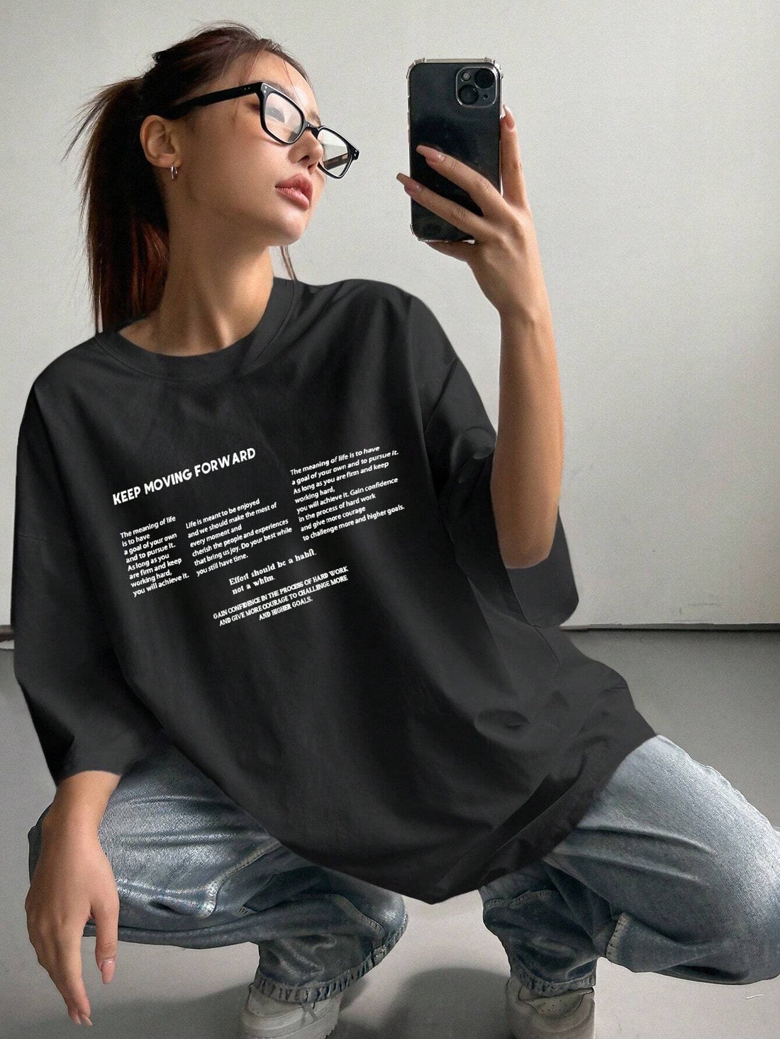 Writing Graphics Tee_Black