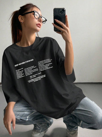 Writing Graphics Tee_Black