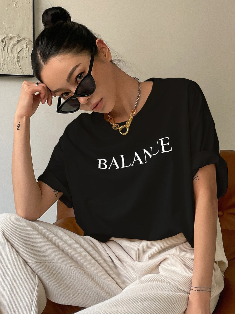 Balance Tee_Black