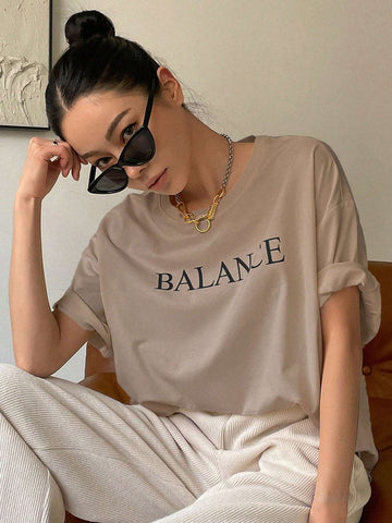 Balance Tee_Mocca