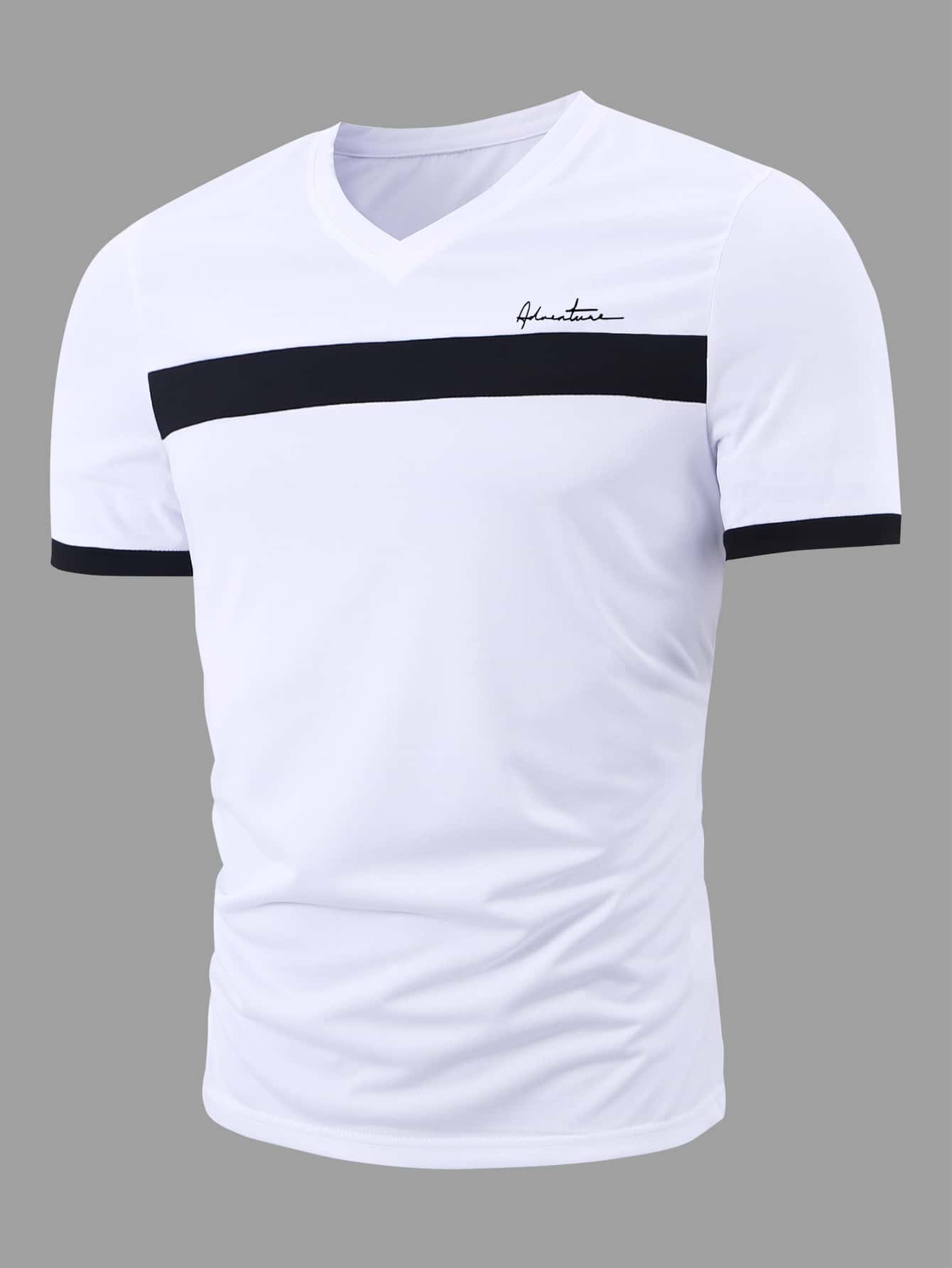 Adventure Tee Men_White Black
