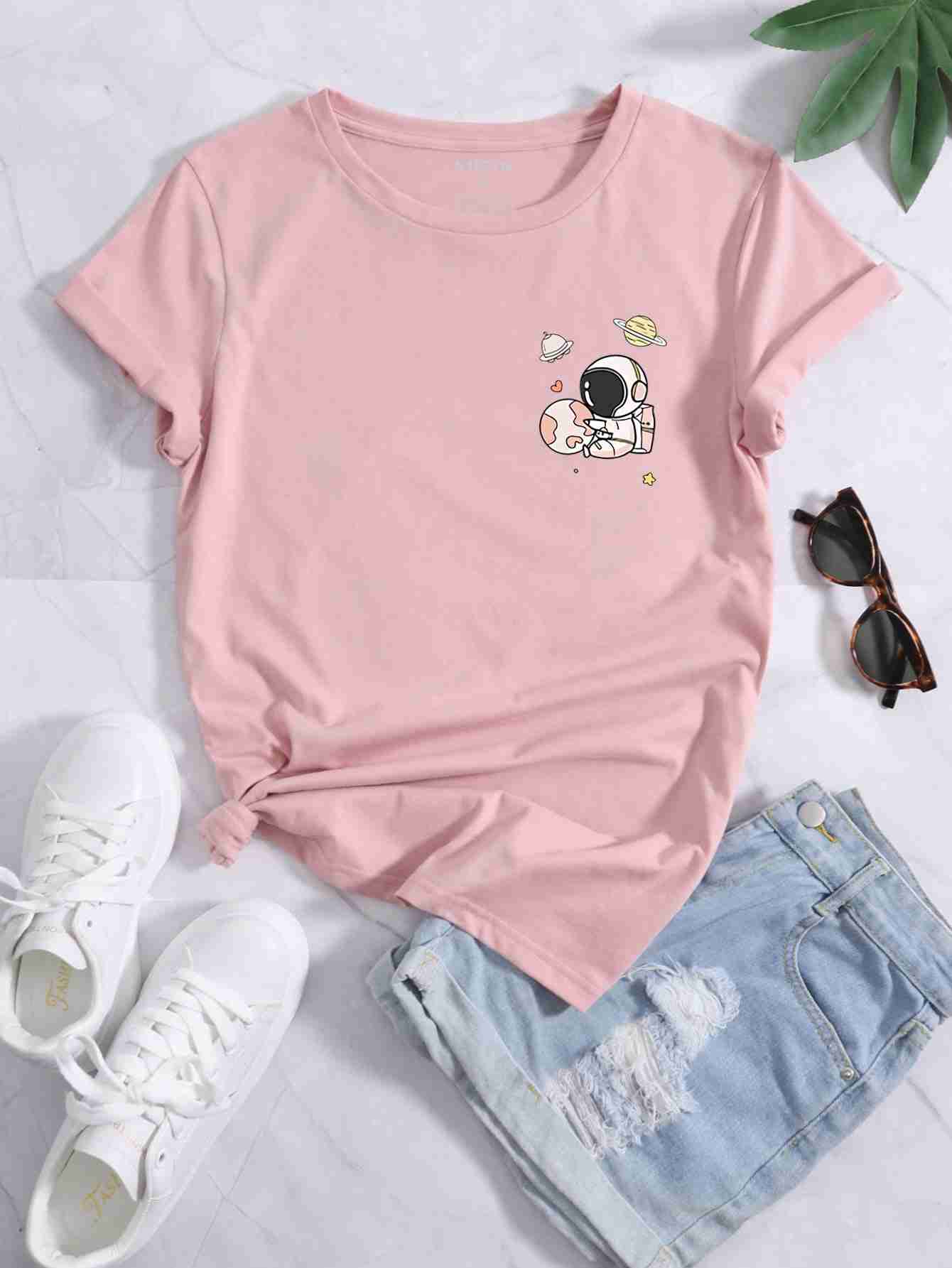 Astronomer Crop Top – Pink