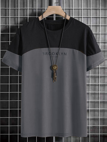 Broklyn Tee Men_Black Grey