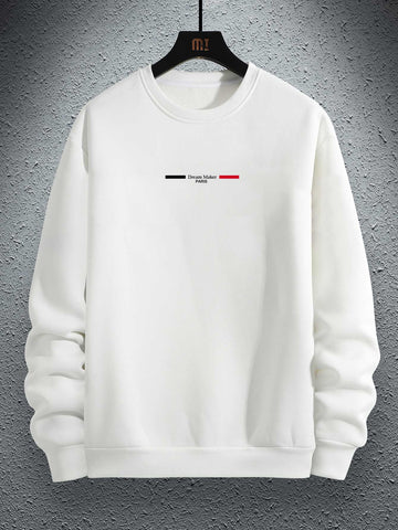 Dream Maker Paris Sweatshirt_White