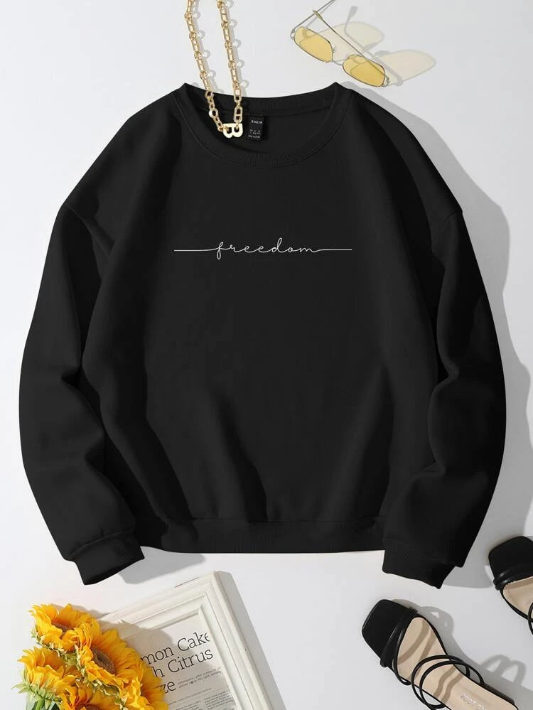 Freedom Sweatshirt _ Black