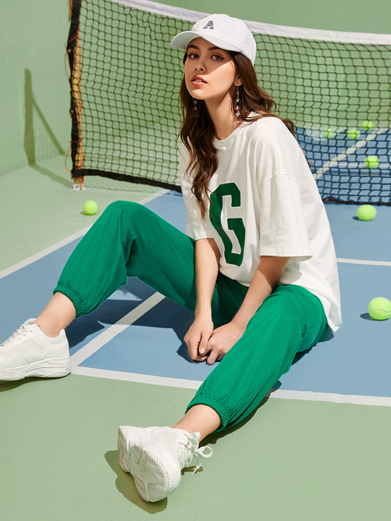 G White And Green Tracksuit