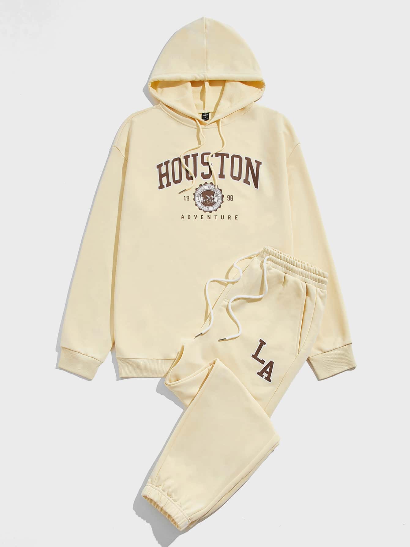Houston Tracksuit Men_Cream