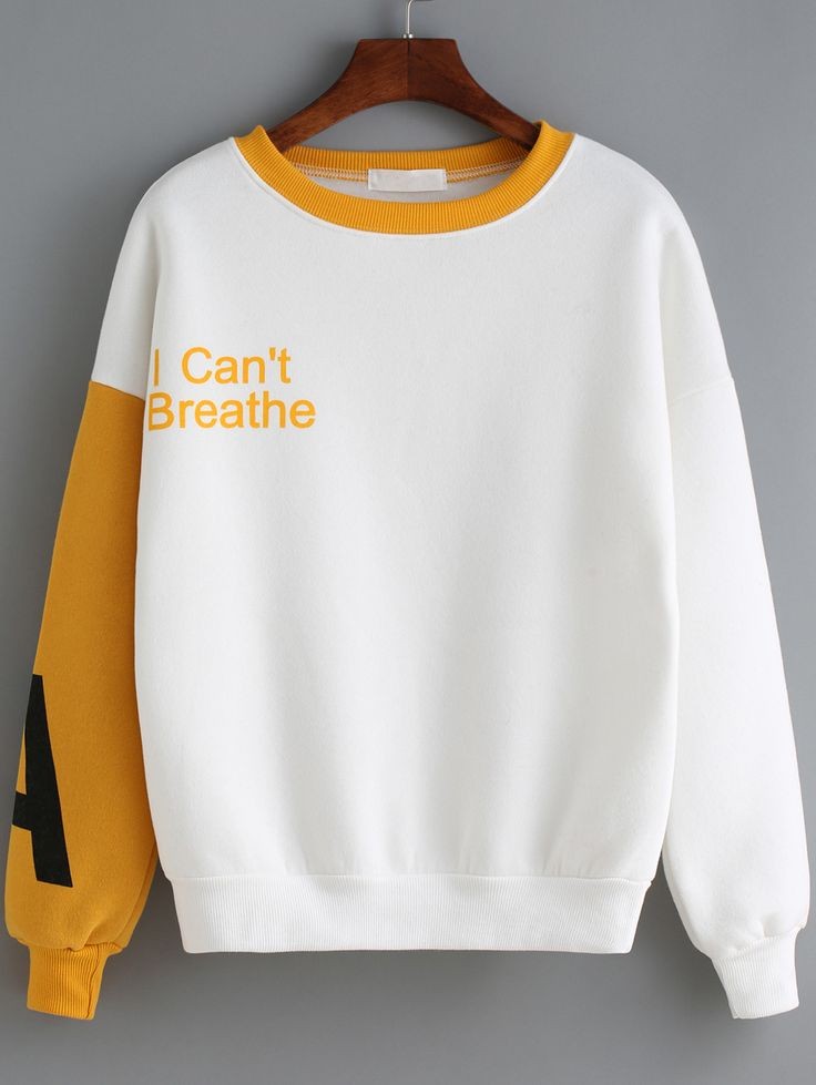 I Can’t Breathe Sweatshirt _Mustard