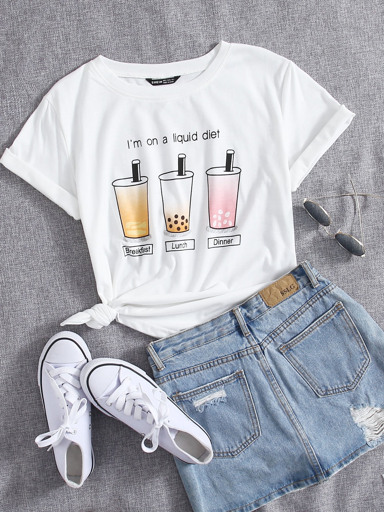 Juice White Tees