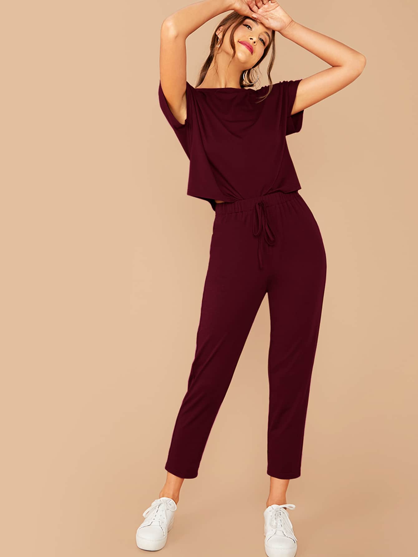 Maroon Summer Tracksuit