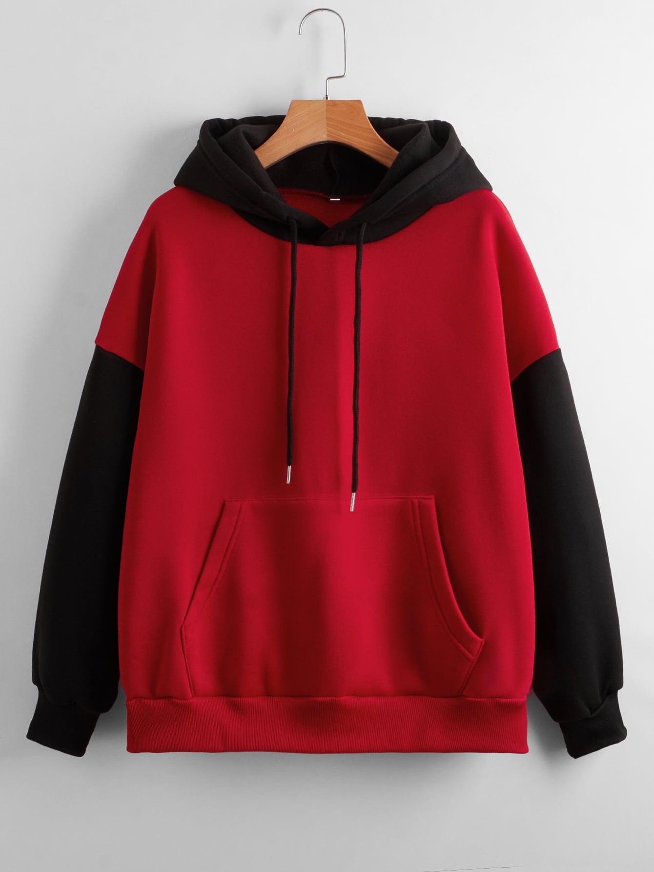 Multi Color Hoddie _ Red Black