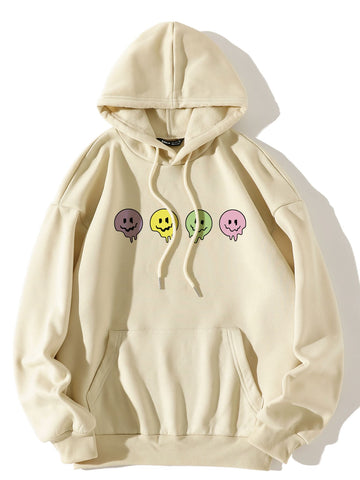 Multi Smiley Hoddie _ Off White