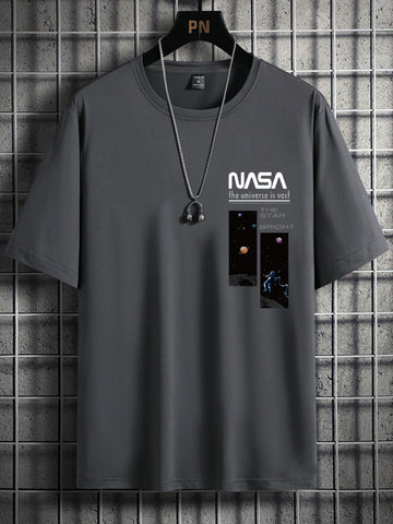 Nasa Tee Men_Grey