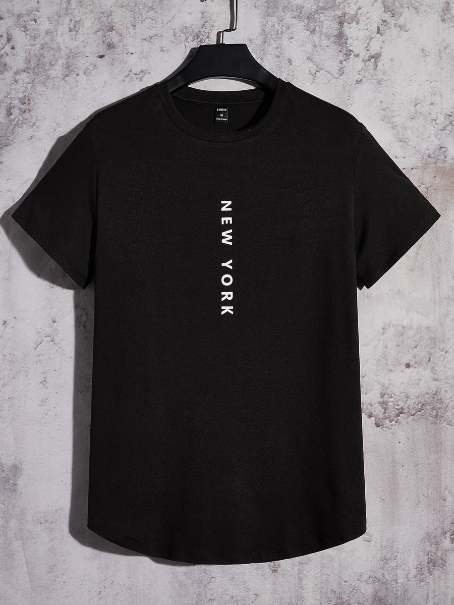 New York Tee Men_ Black
