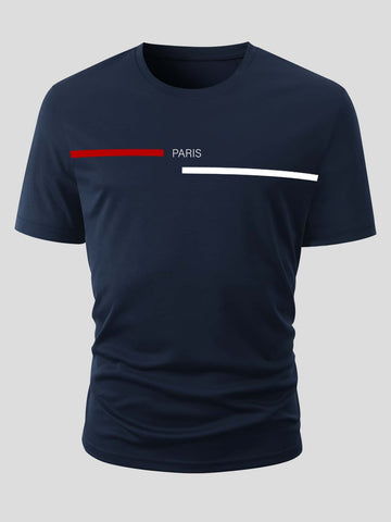 Paris Tee Men_Blue