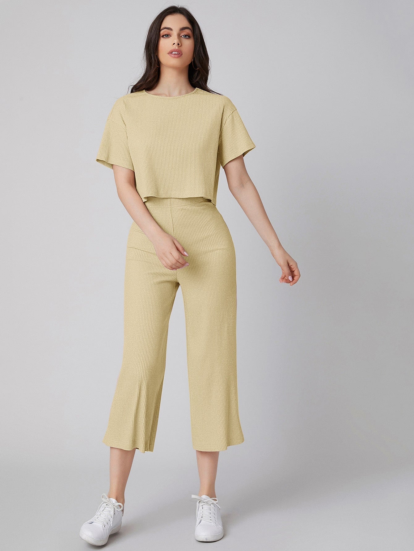 Rib Yellow Tracksuit