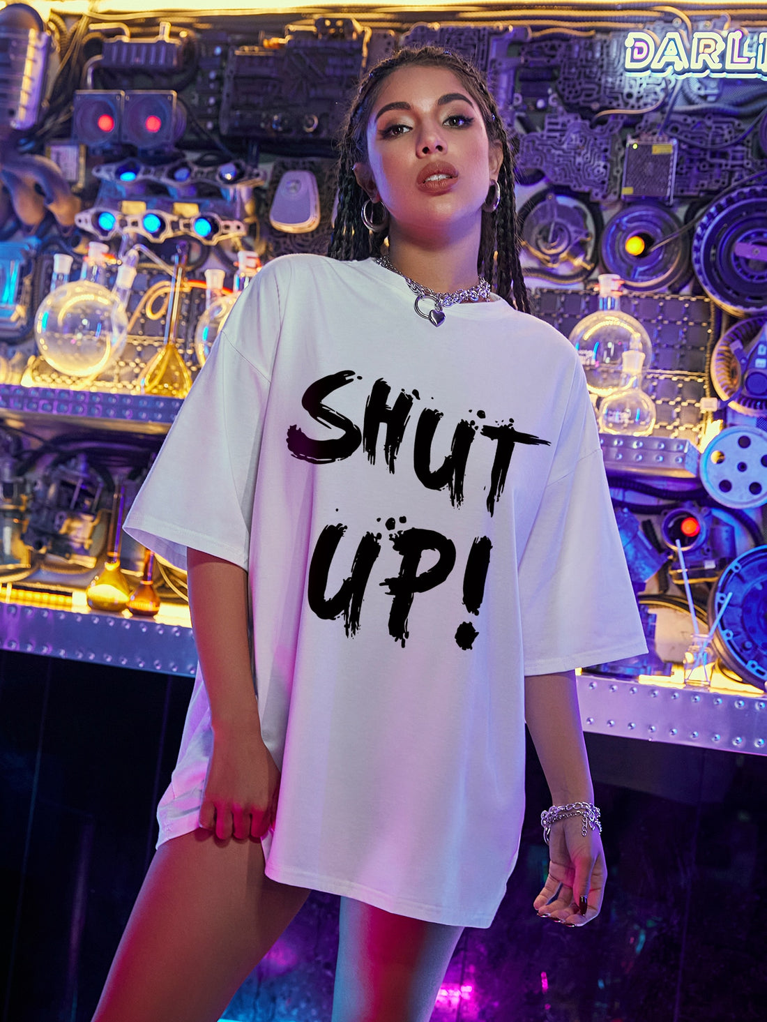 Shut Up White Tees