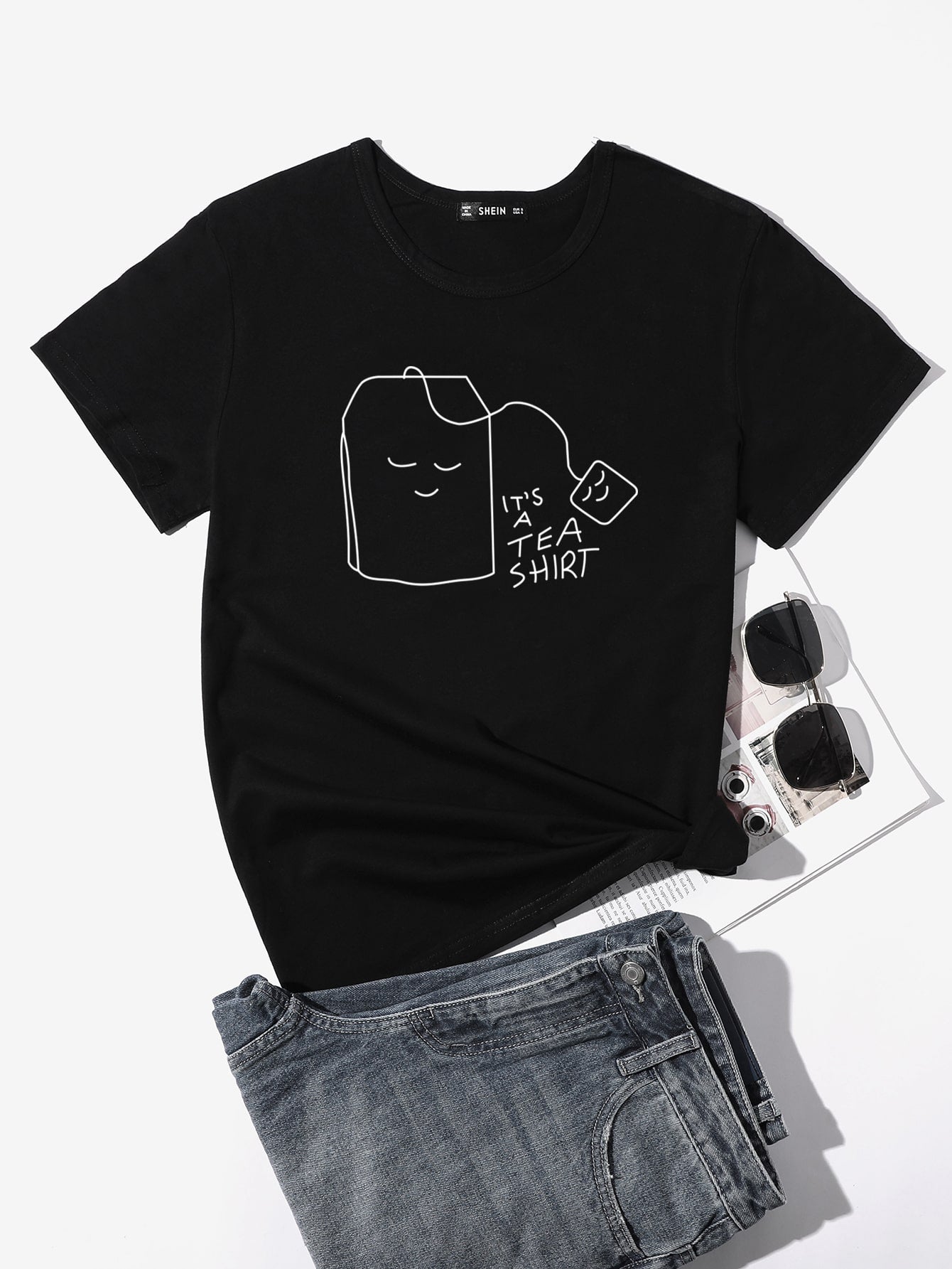 Teashirt Black Tees
