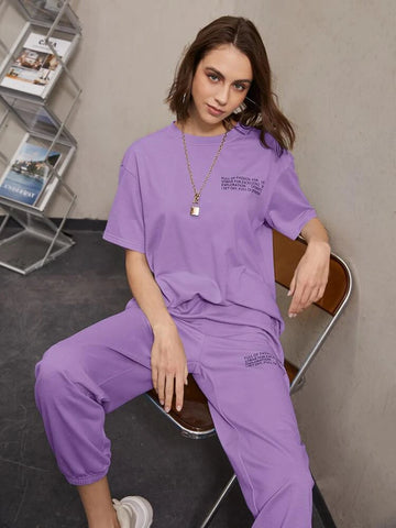 The World Purple Tracksuit