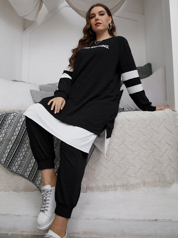 Wothing Black And White Tracksuit